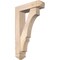 Ekena Millwork Balboa Arts and Crafts Smooth Bracket w/ Offset Brace, Douglas Fir, 5 1/2"W x 20"D x 32"H BKT0604X20X32BOA03SDF - alternate 1